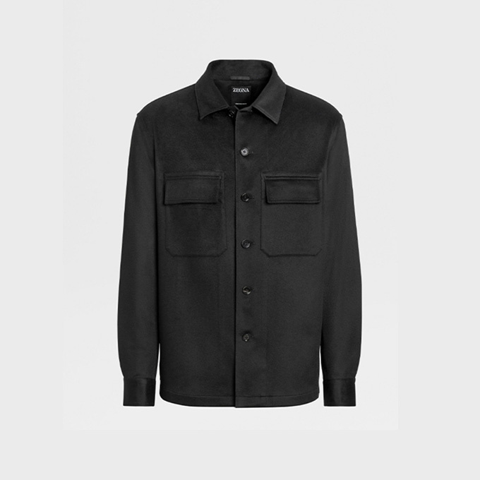zegna oasi cashmere alba overshirt